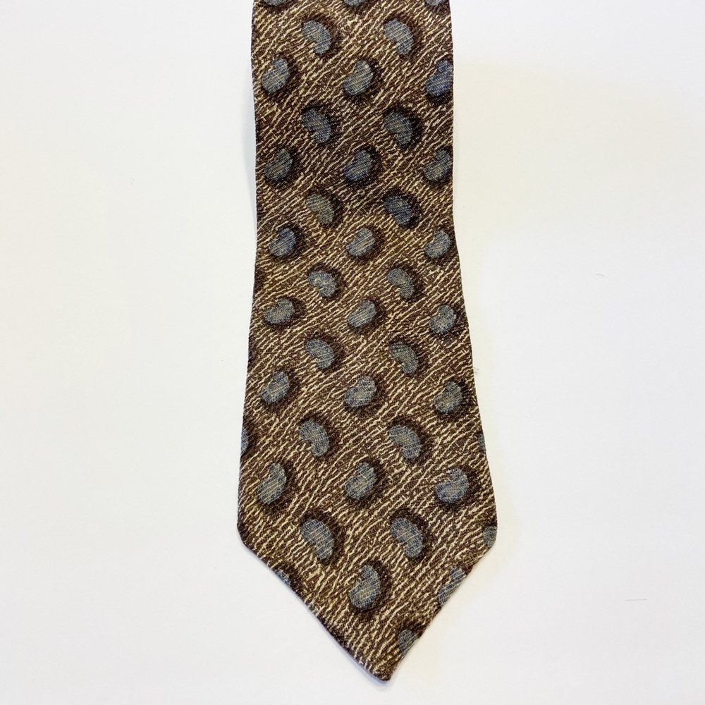 Bugatti Italian‎ Silk Necktie Vintage Business Office Work Corporate Art Deco